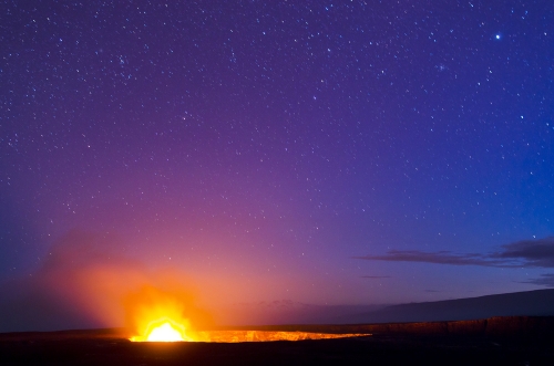 【キラウエア火山】溶岩&星空ツアー